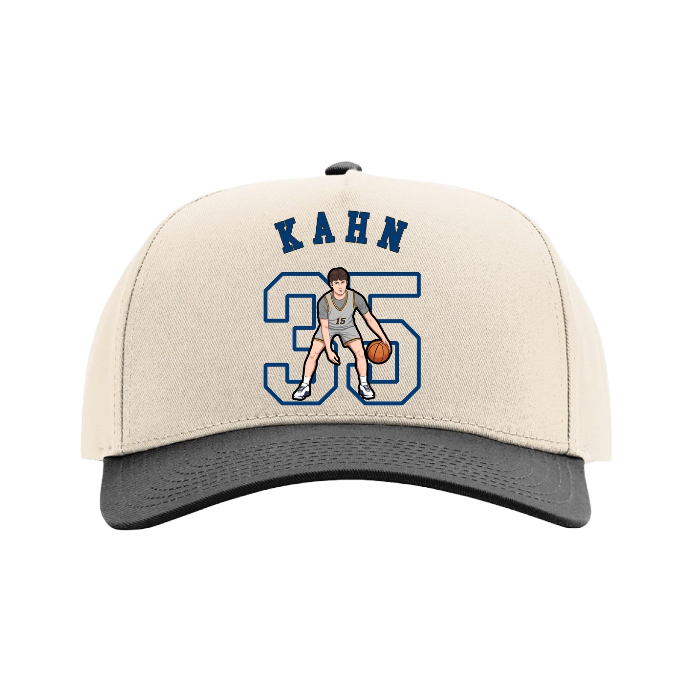 Full Fabric Five-Panel Champ Cap
