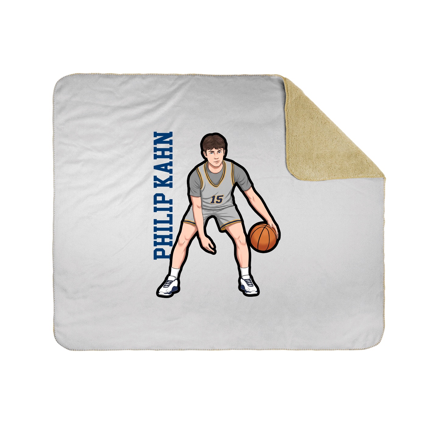 50x60 Sherpa Lined Throw Blanket