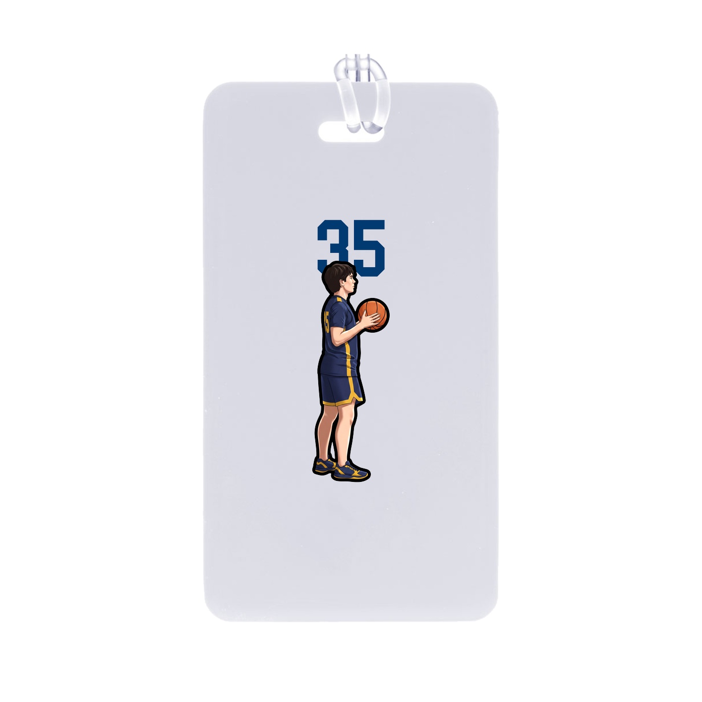 Bag Tag — Number Top in Classic