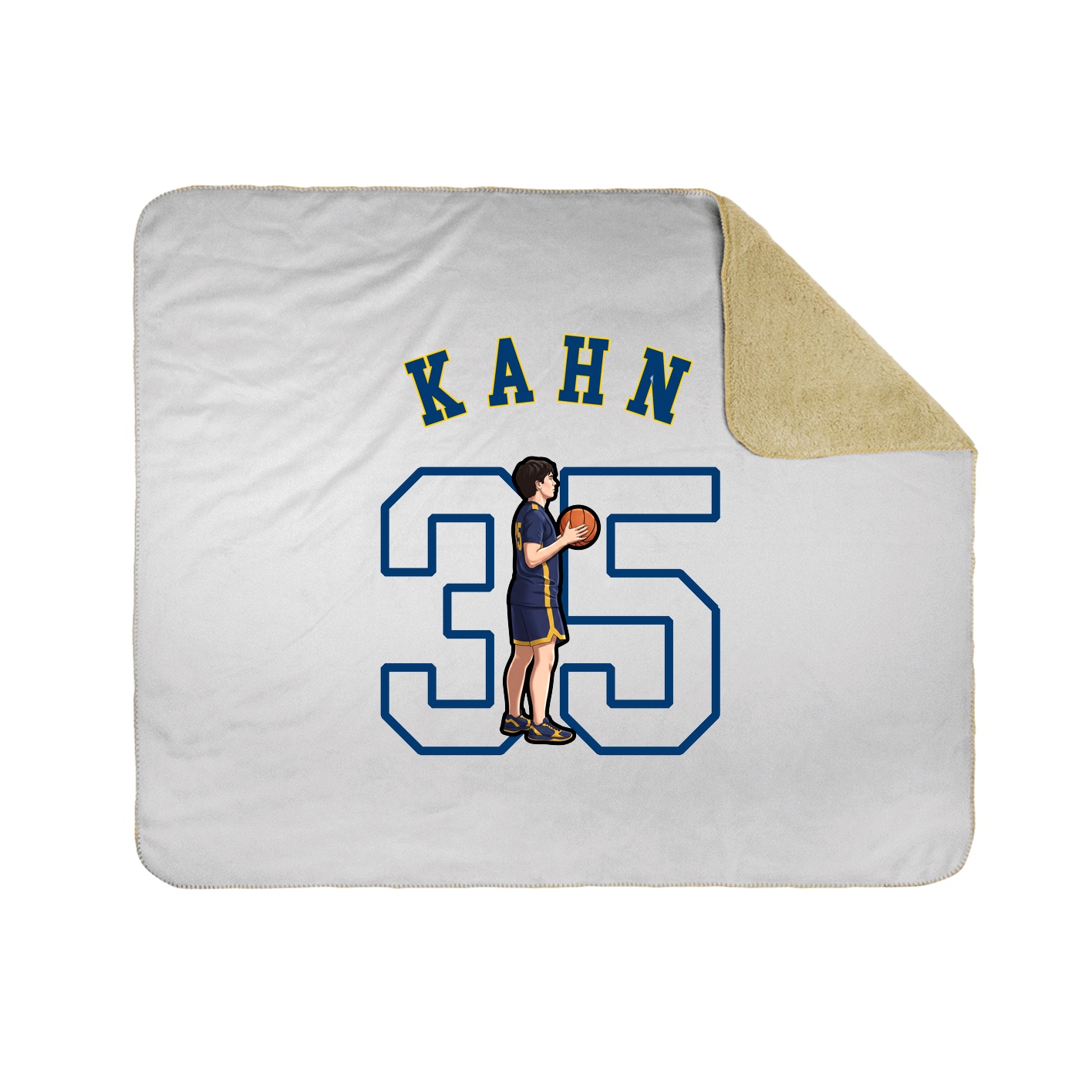 Throw Blanket — Shirsey Arch in White