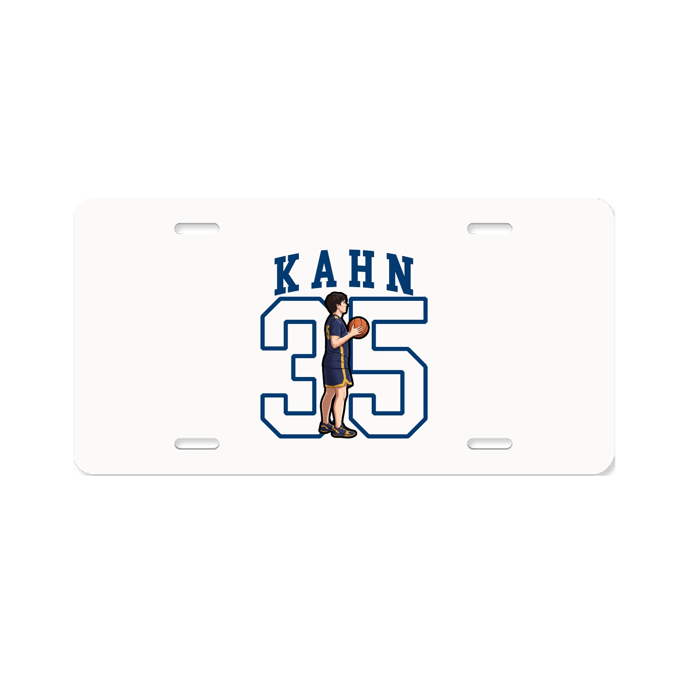 Aluminum License Plate