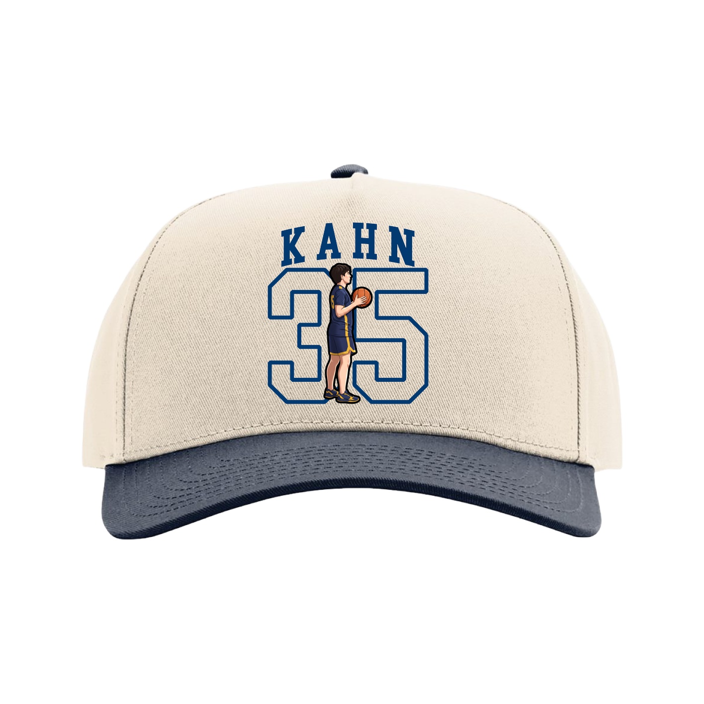 Full Fabric Five-Panel Champ Cap