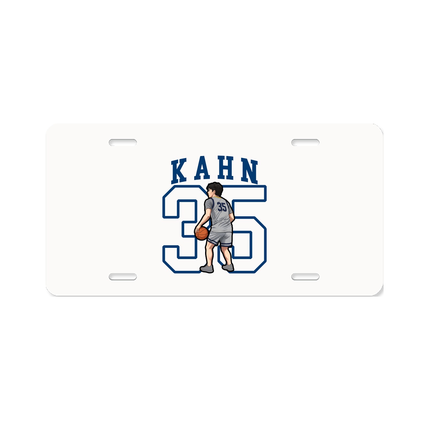 Aluminum License Plate