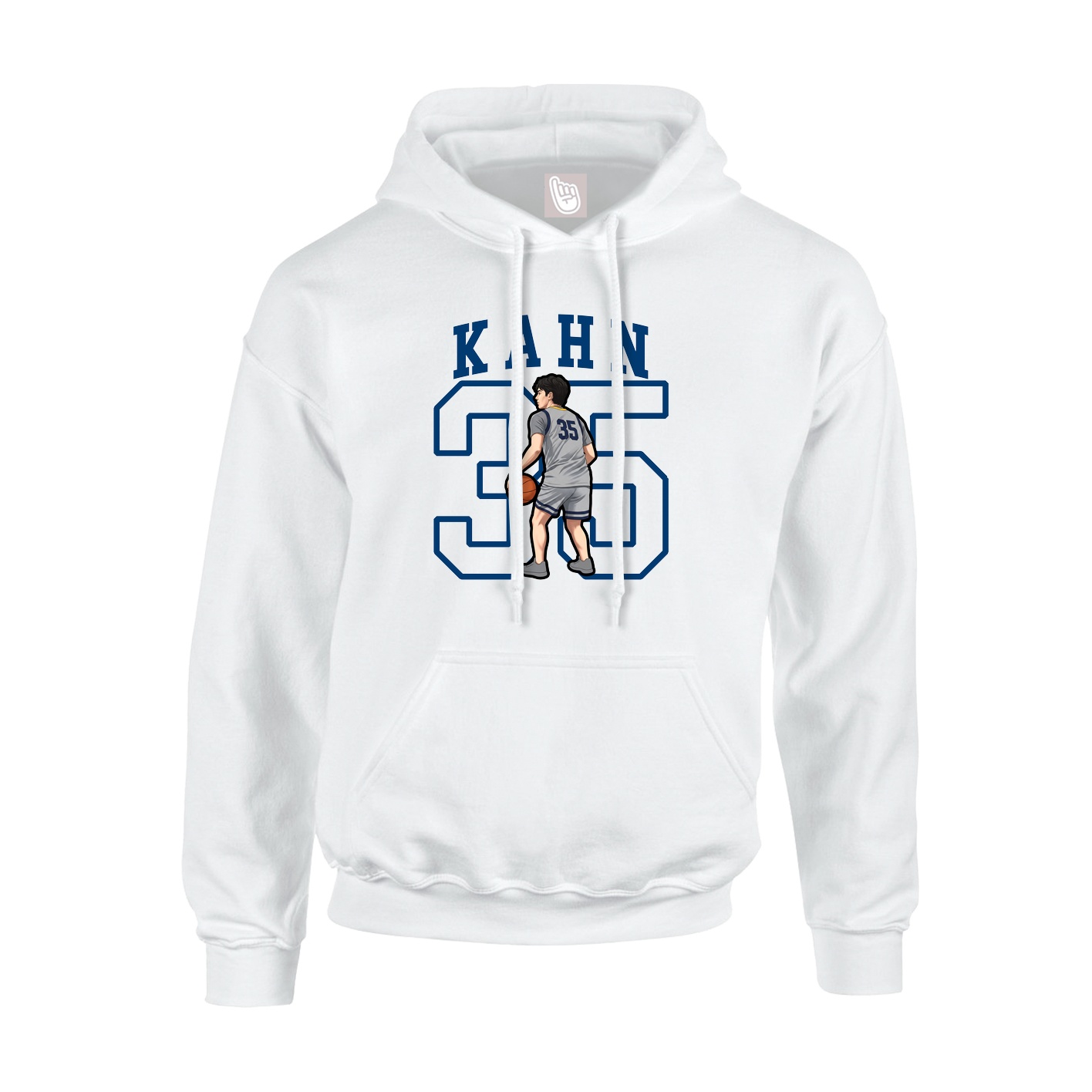 Hoodie — Shirsey in White