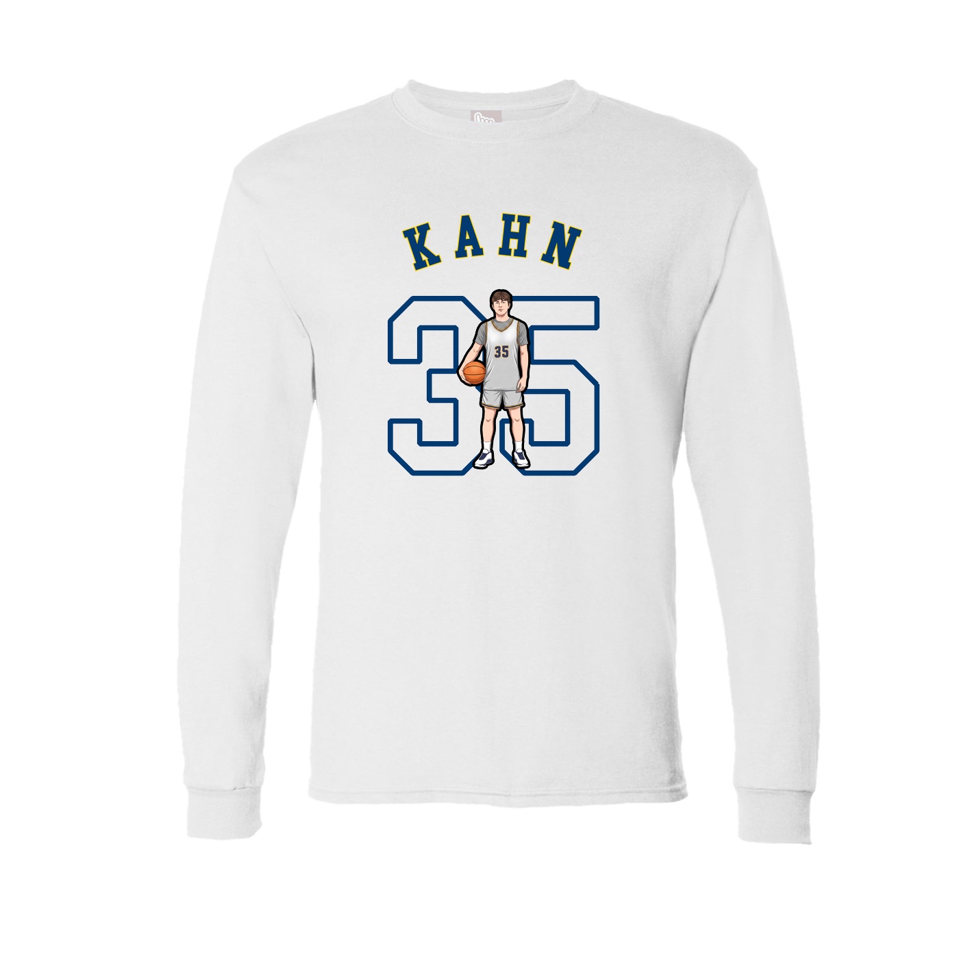Long Sleeve Tee — Shirsey Arch in White