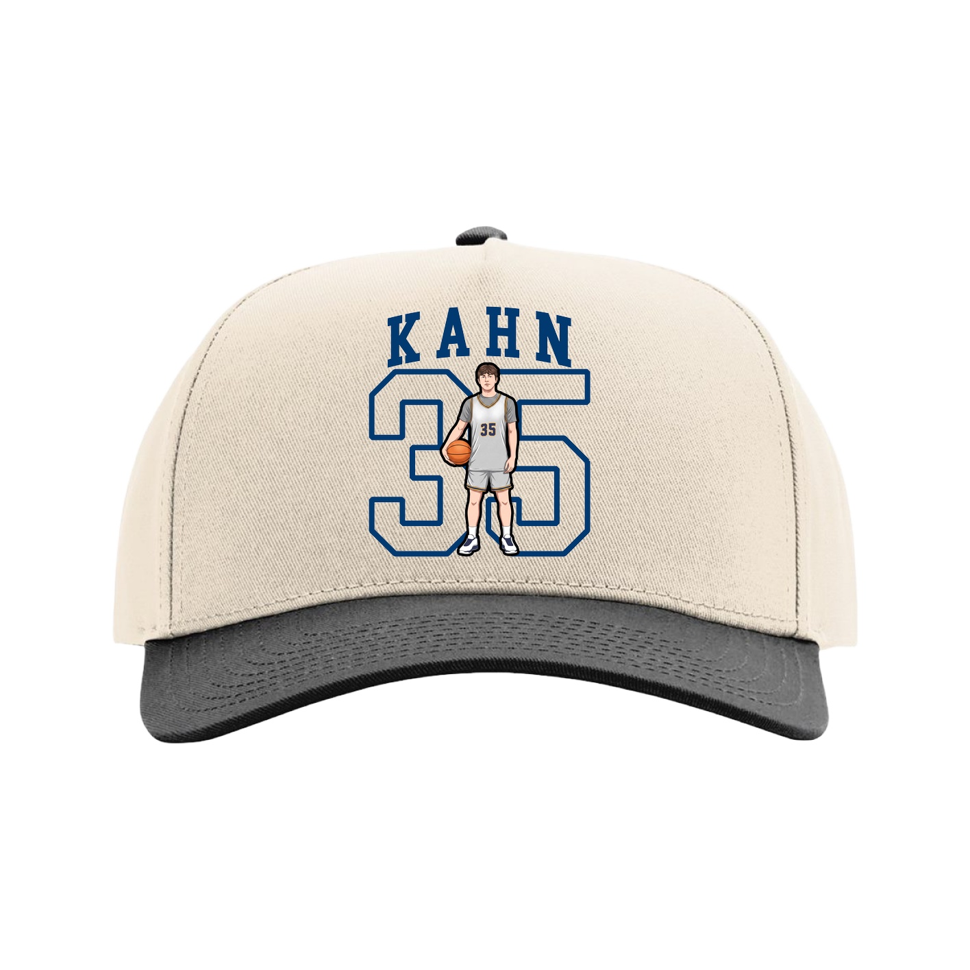 Full Fabric Five-Panel Champ Cap