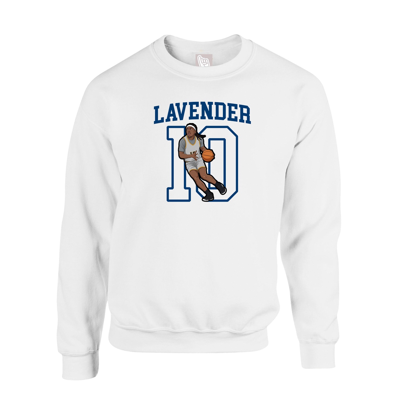 Fleece Crew — Shirsey in White