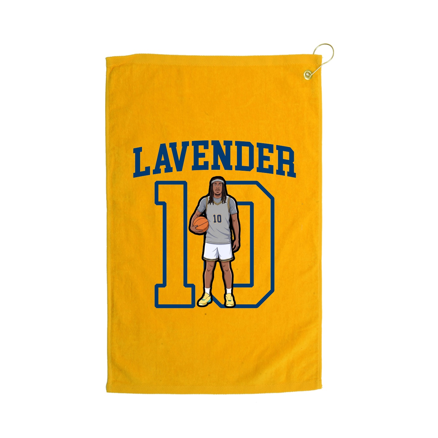 Golf Towel — Shirsey in Gold