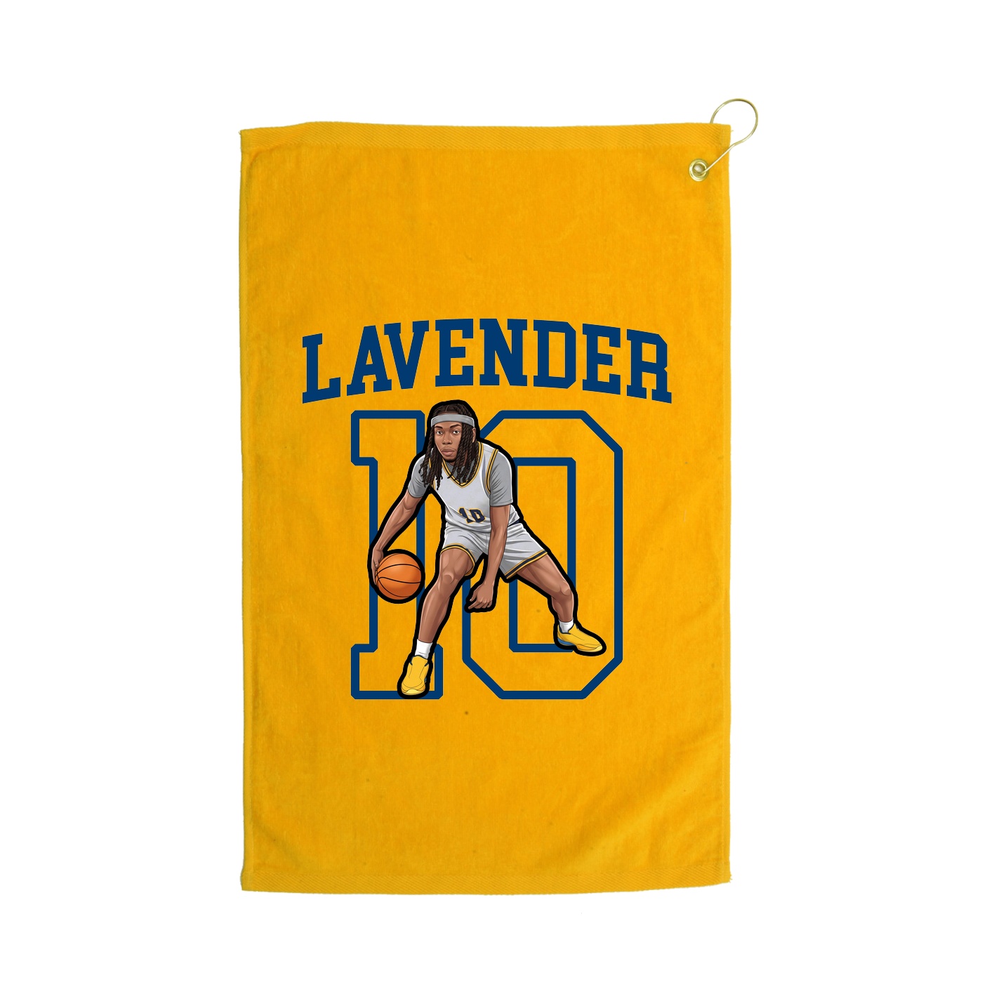 Golf Towel — Shirsey in Gold