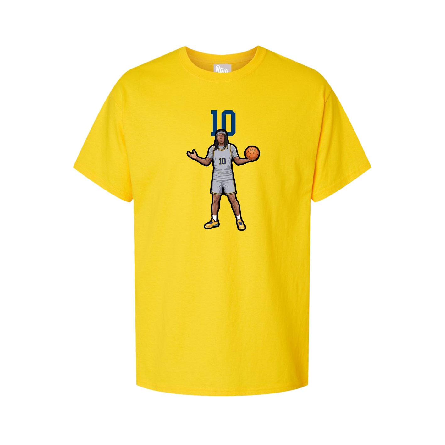Tee — Number Top in Gold