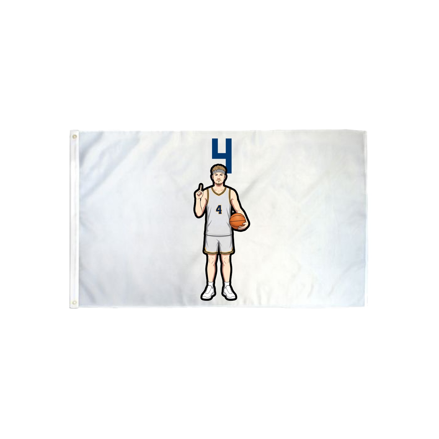 3x5 Flag — Number Top in Classic