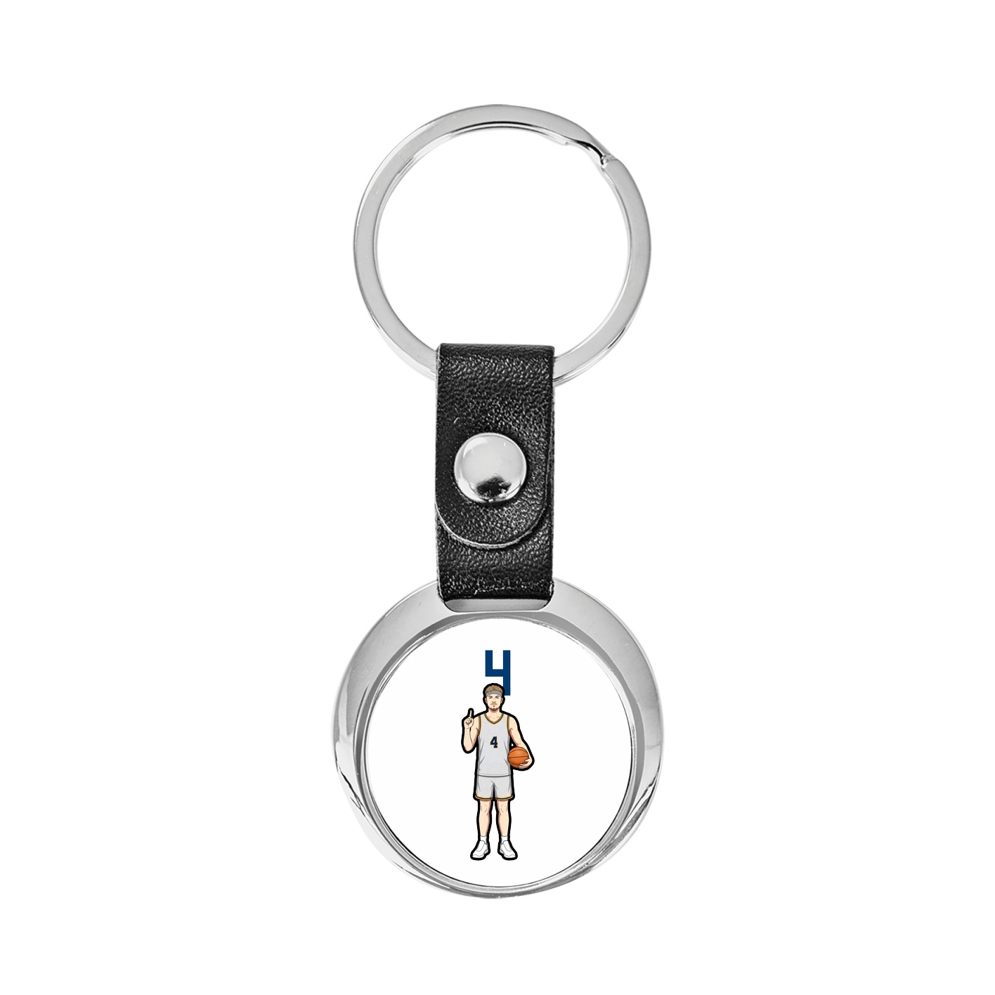 Key Chain — Number Top in Classic