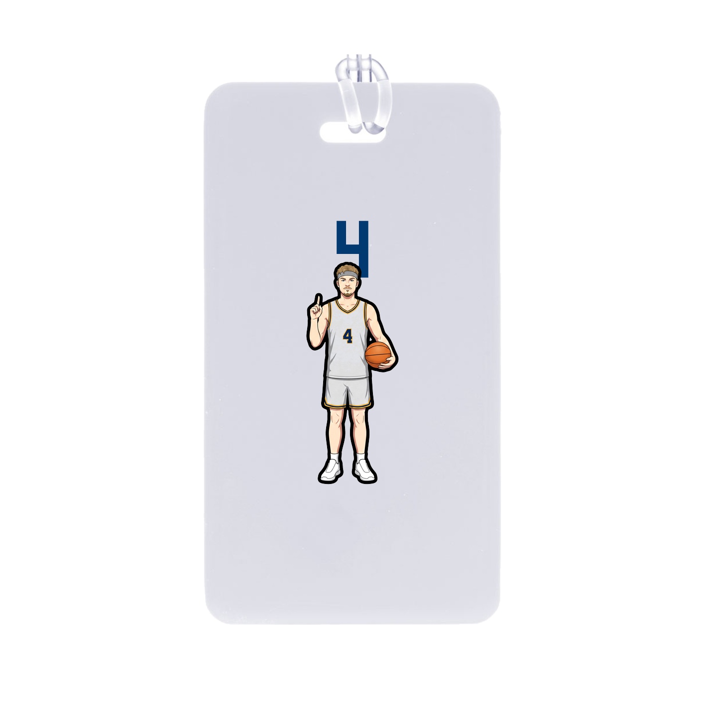 Bag Tag — Number Top in Classic