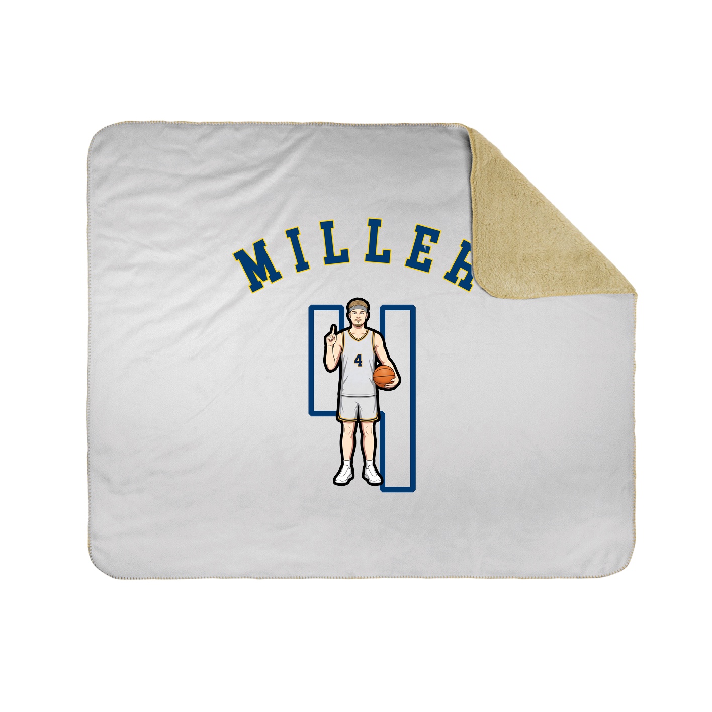 Throw Blanket — Shirsey Arch in White