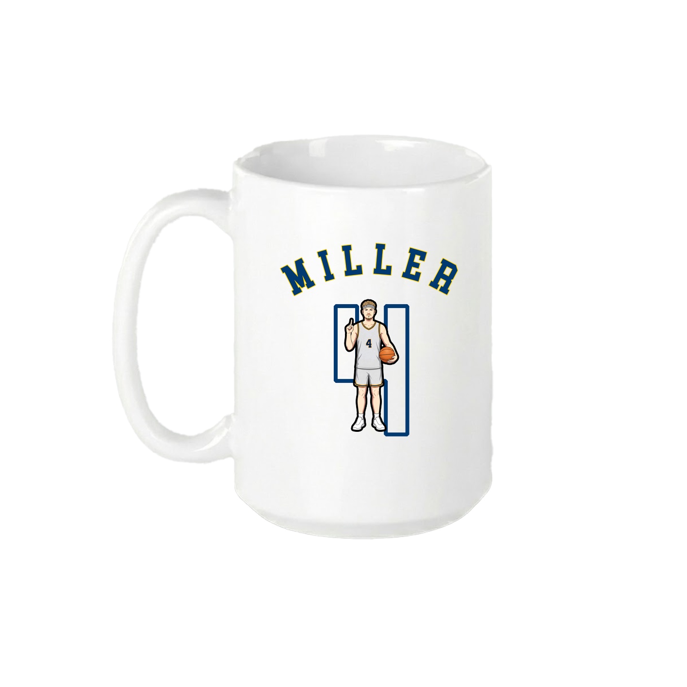 15oz Coffee Mug — Shirsey Arch in White