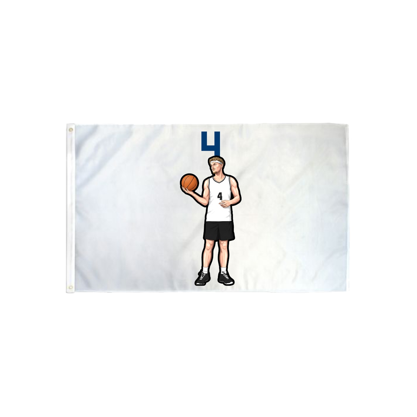 3x5 Flag — Number Top in Classic