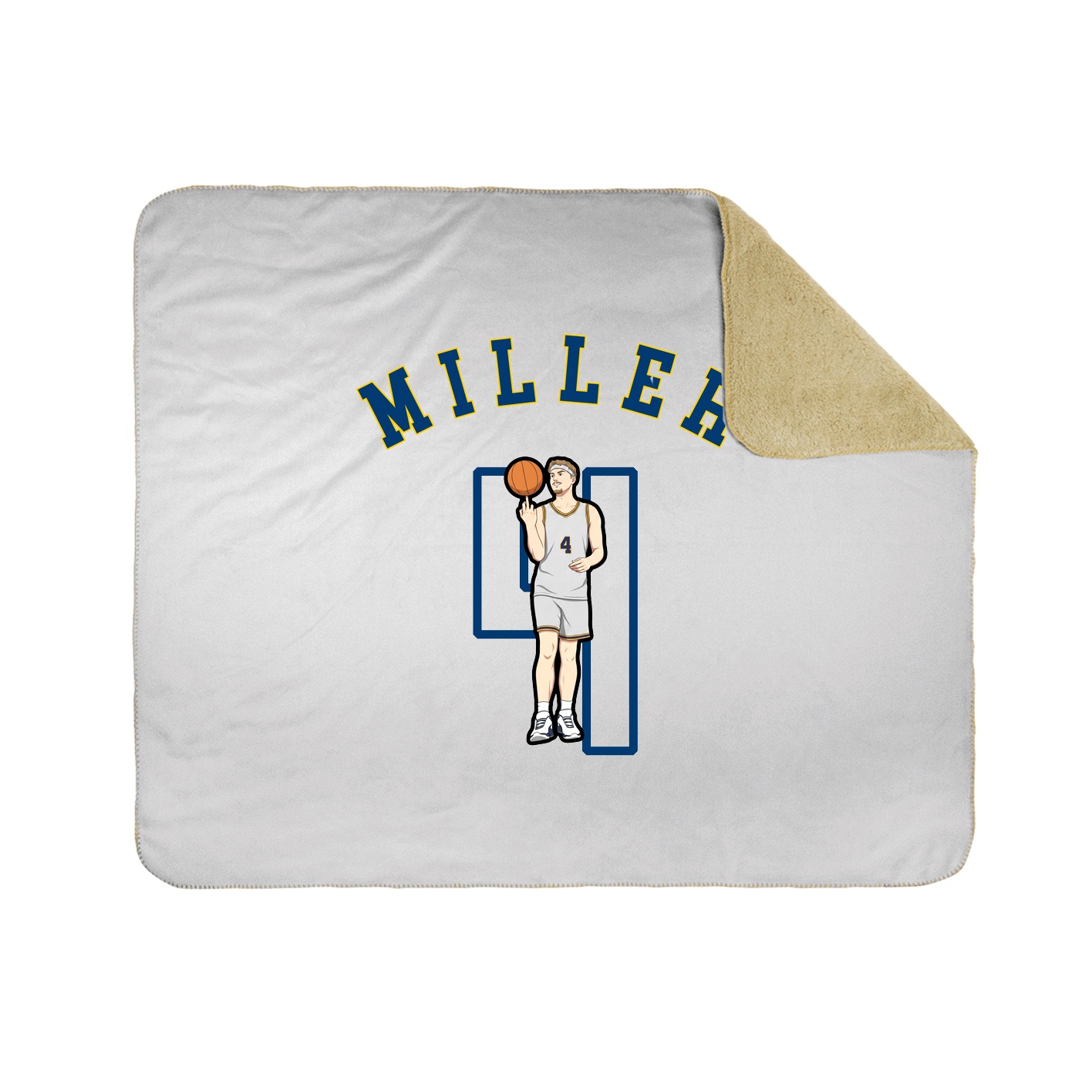 Throw Blanket — Shirsey Arch in White
