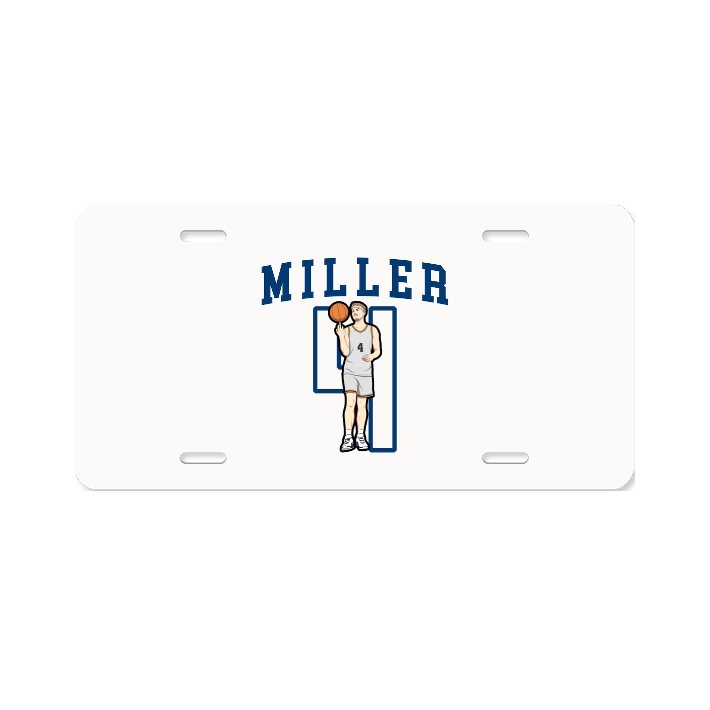 Aluminum License Plate