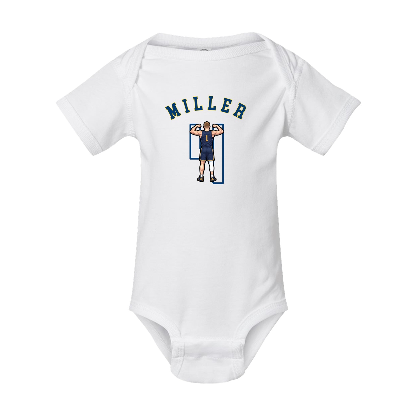 Baby Onesie — Shirsey Arch in White