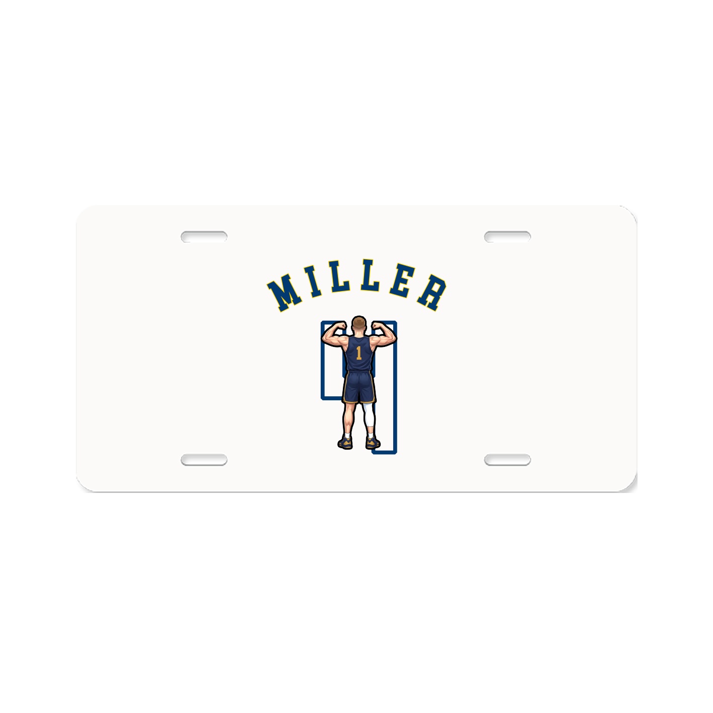License Plate — Shirsey Arch in Classic