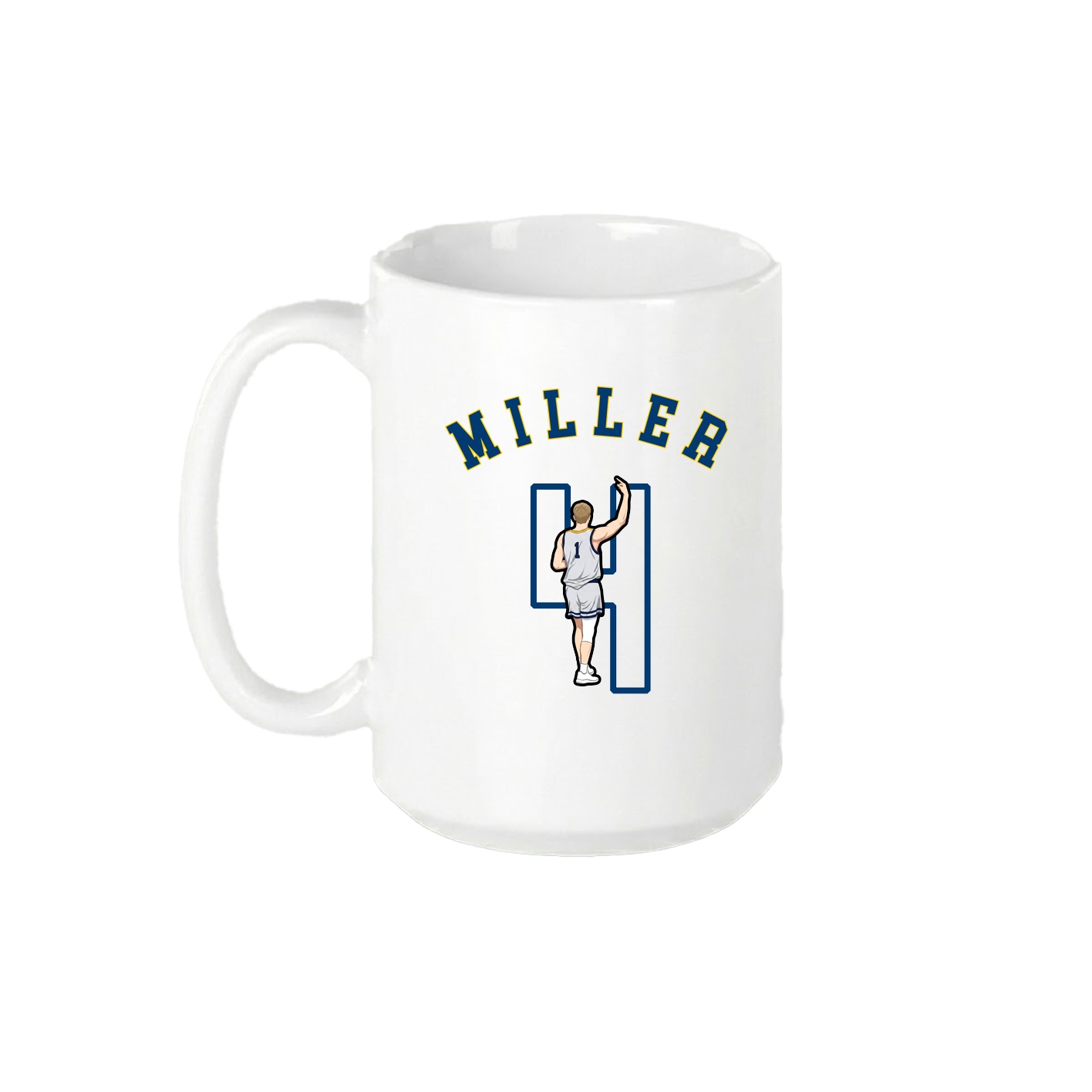15oz Coffee Mug — Shirsey Arch in White