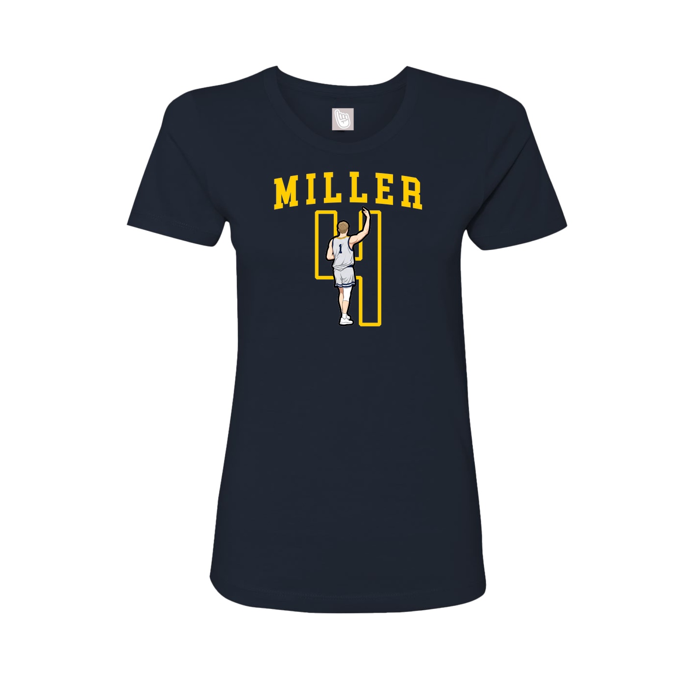 Fitted Women's Tee — Shirsey in Navy