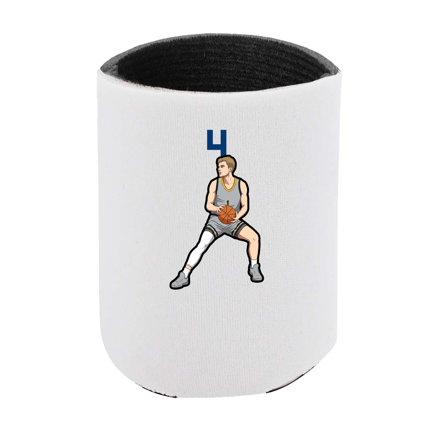 Can Holder — Number Top in White