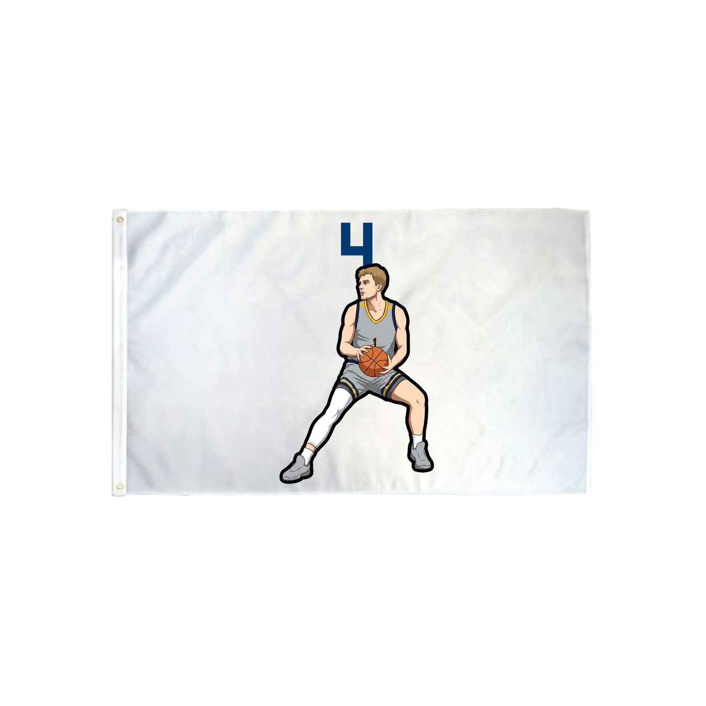 3x5 Flag — Number Top in Classic