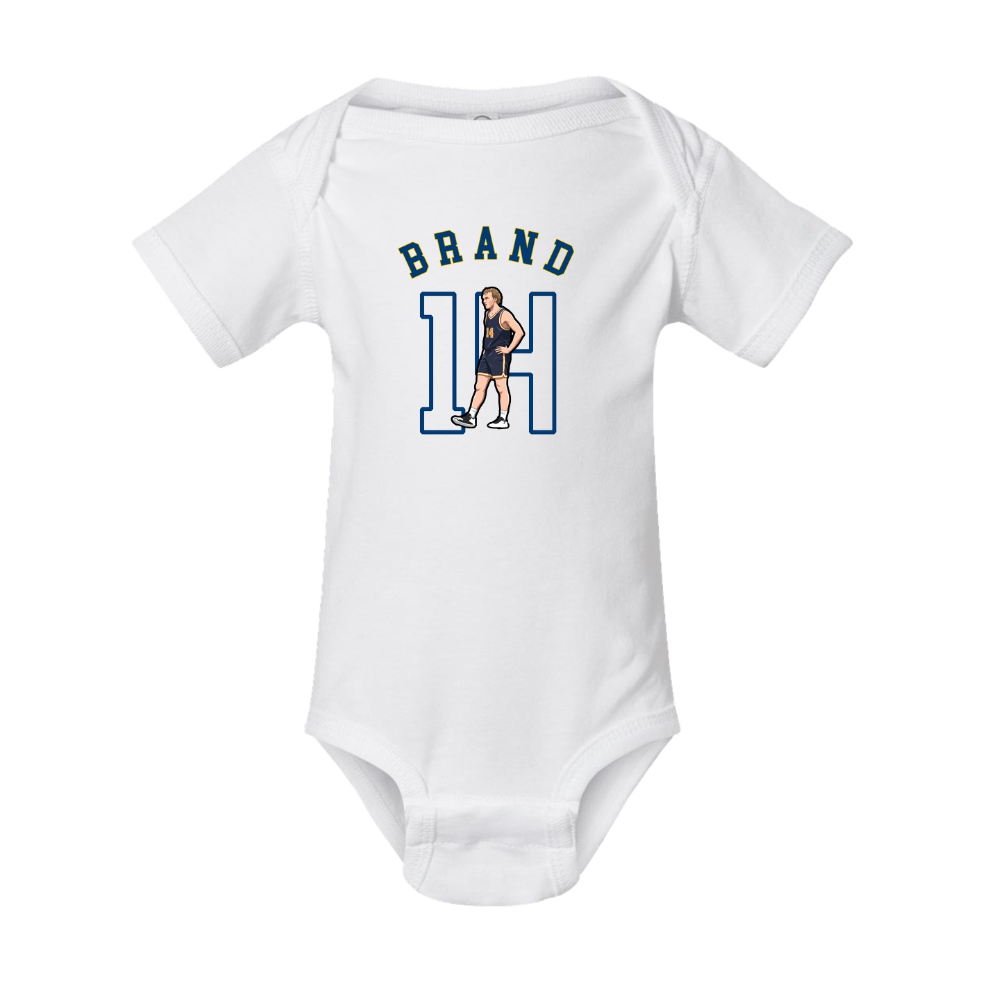 Baby Onesie — Shirsey Arch in White