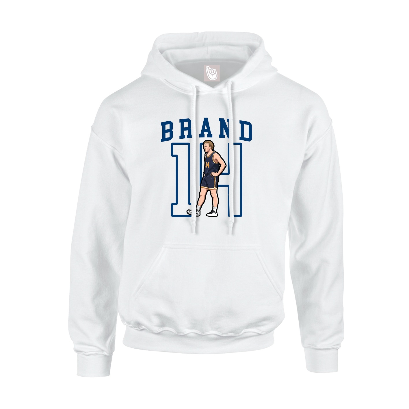 Hoodie — Shirsey in White