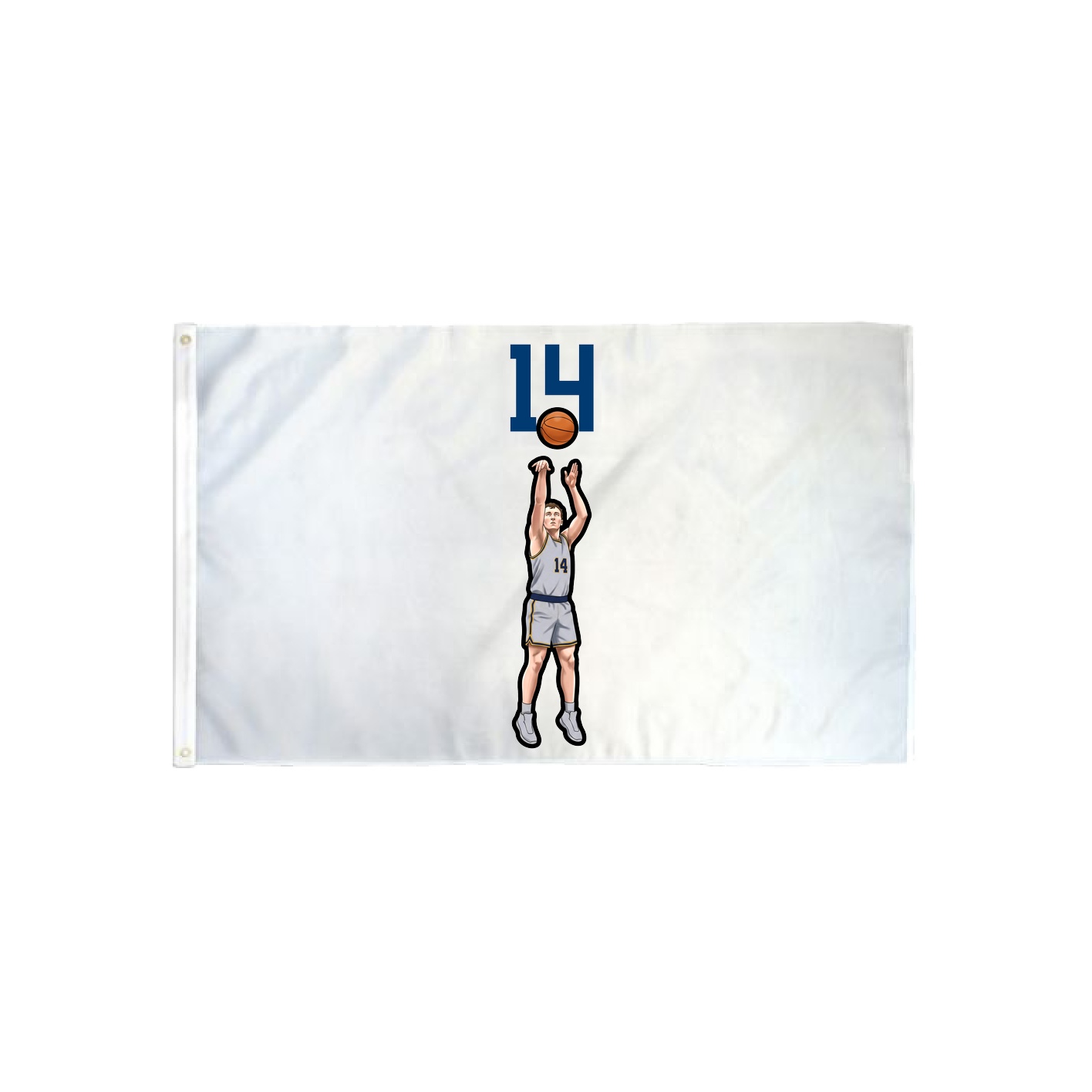 3x5 Flag — Number Top in Classic