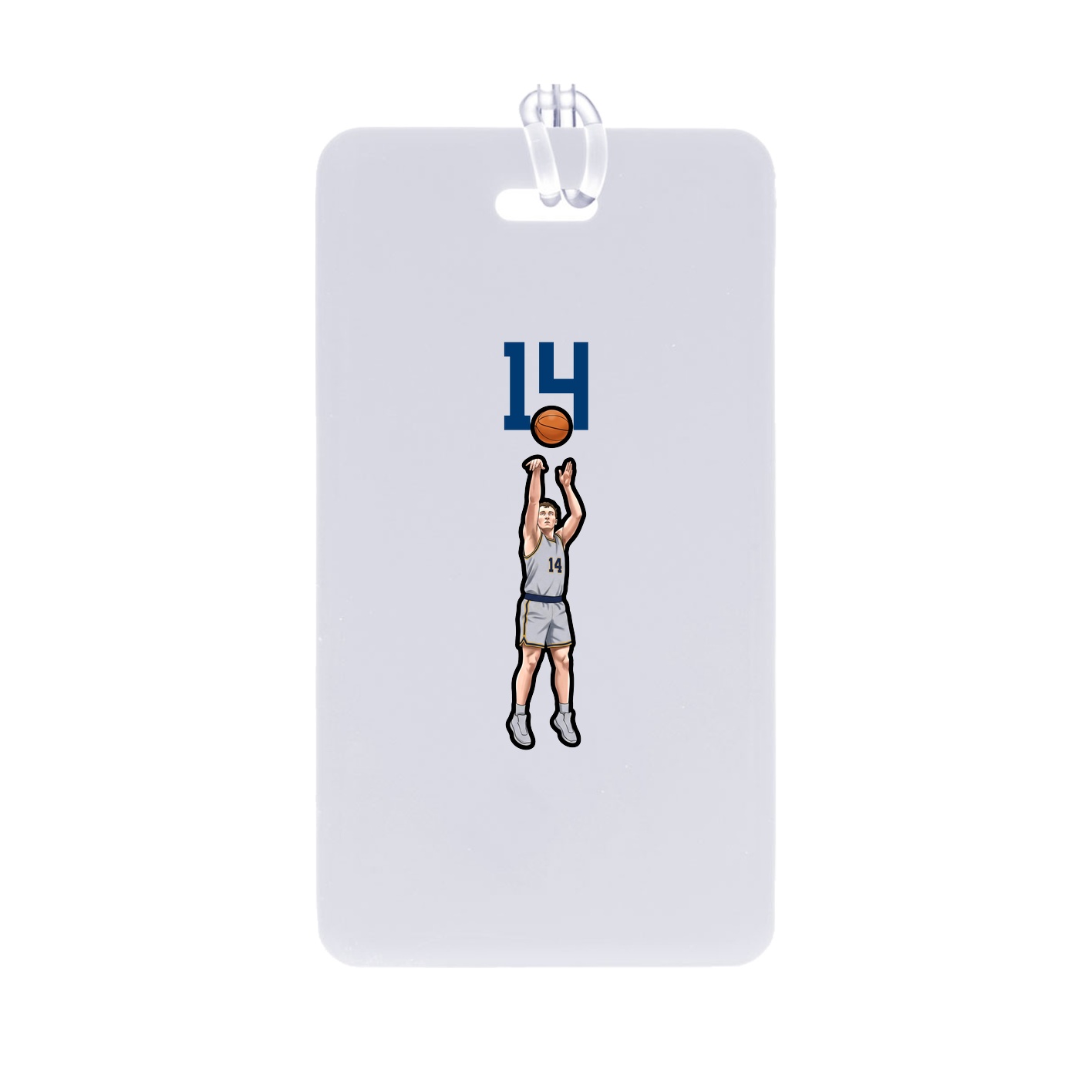 Bag Tag — Number Top in Classic