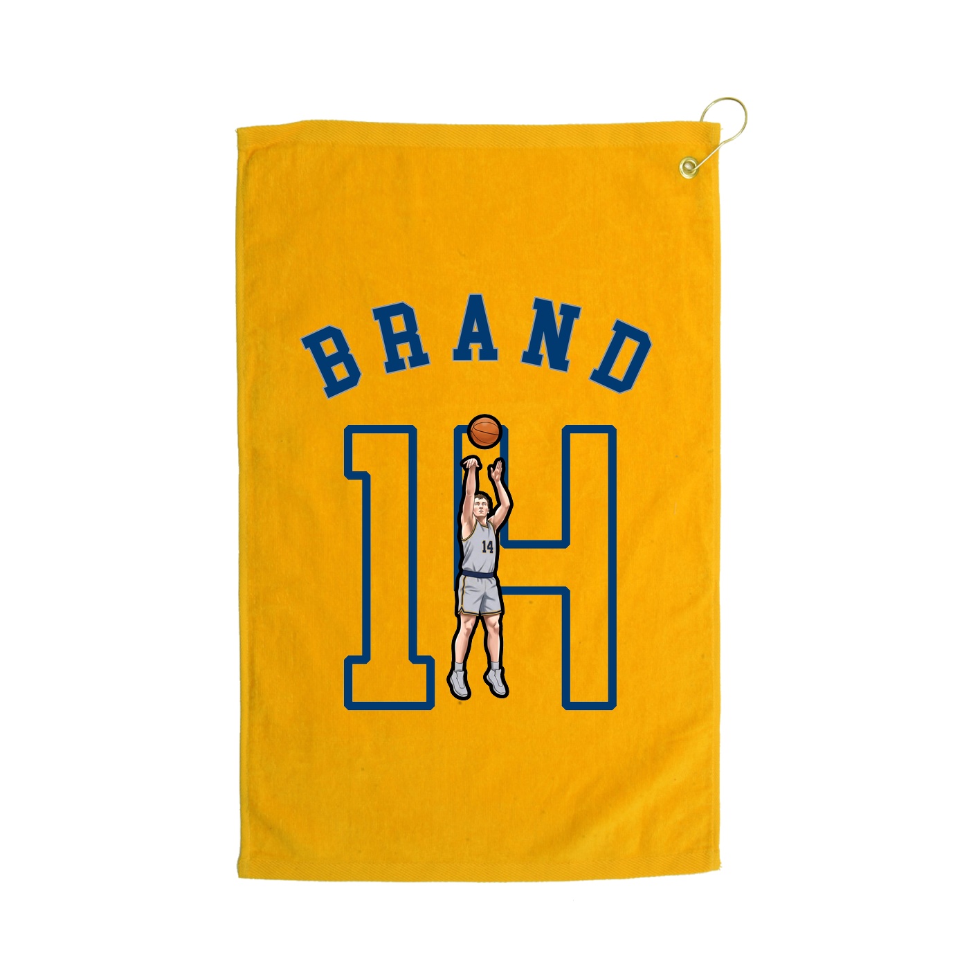 Golf Towel — Shirsey Arch in Gold