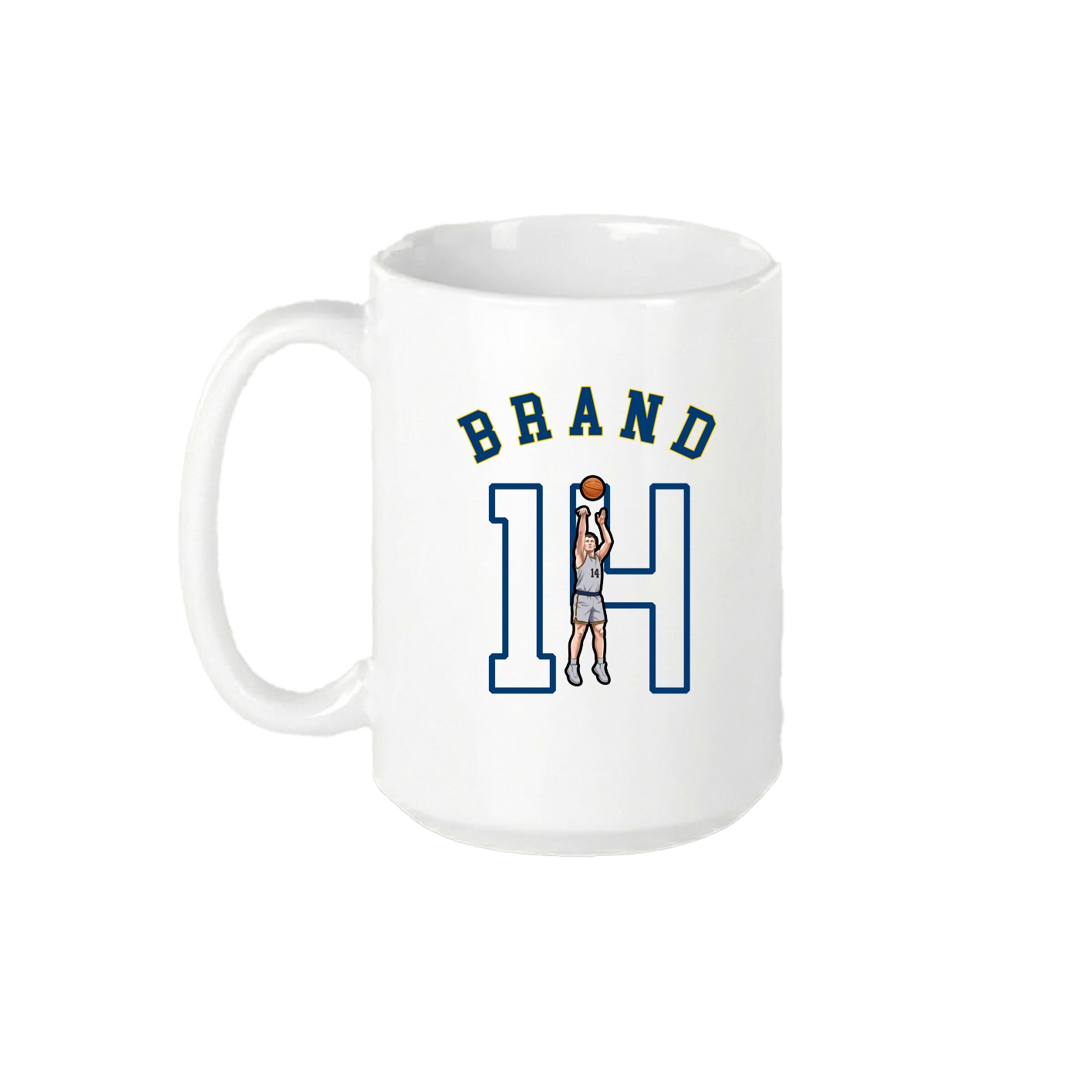15oz Coffee Mug — Shirsey Arch in White