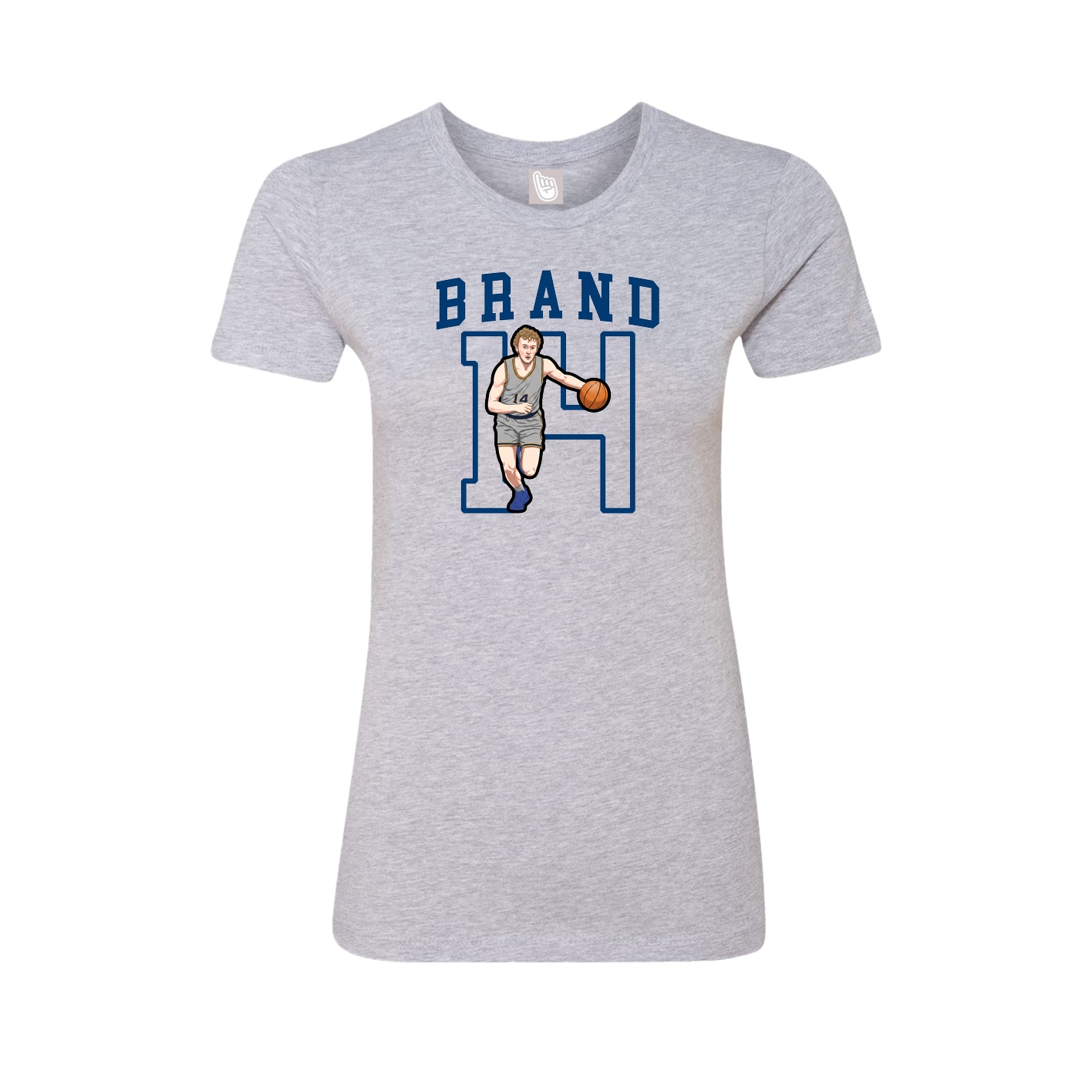Fitted Women's Tee — Shirsey in Grey