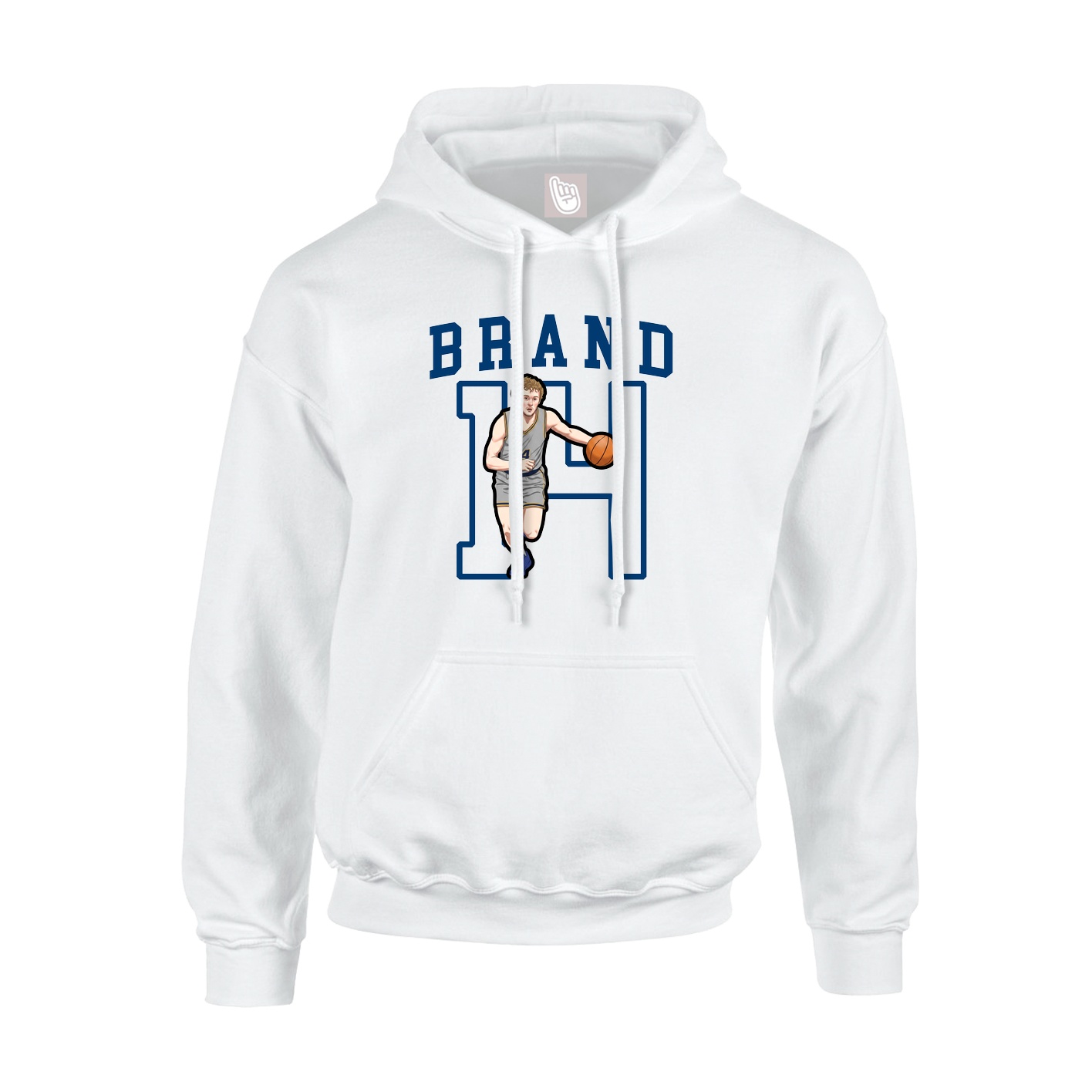Hoodie — Shirsey in White