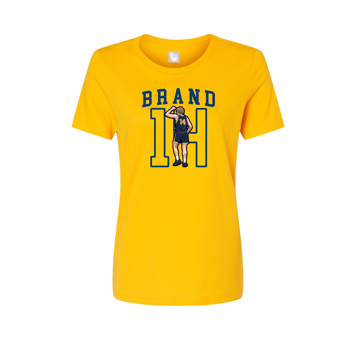 Fitted Women's Tee — Shirsey in Gold