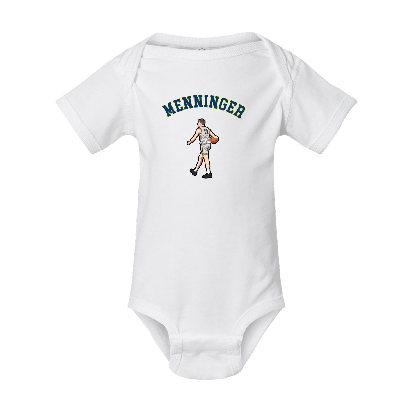 Baby Onesie — Shirsey Arch in White