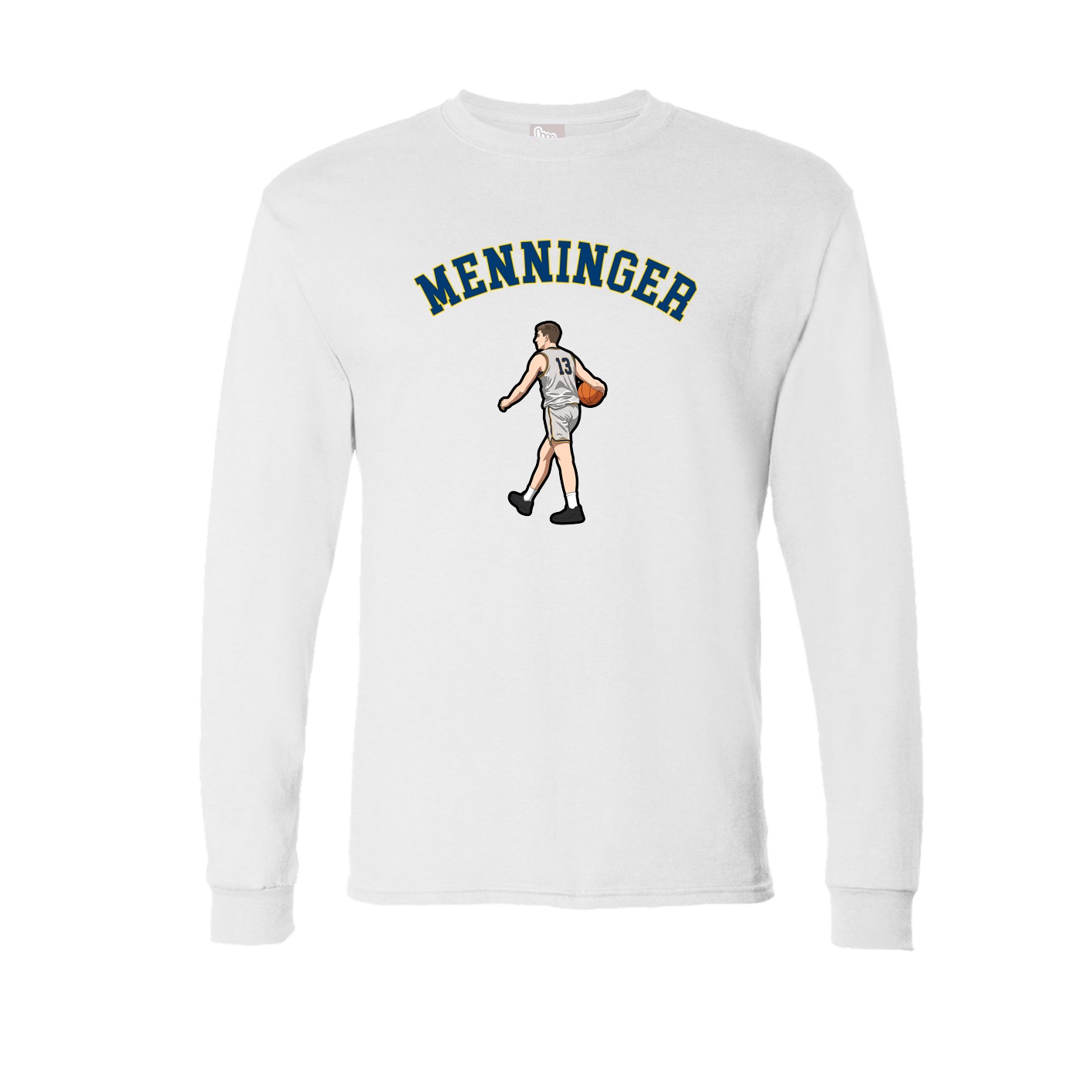 Long Sleeve Tee — Shirsey Arch in White