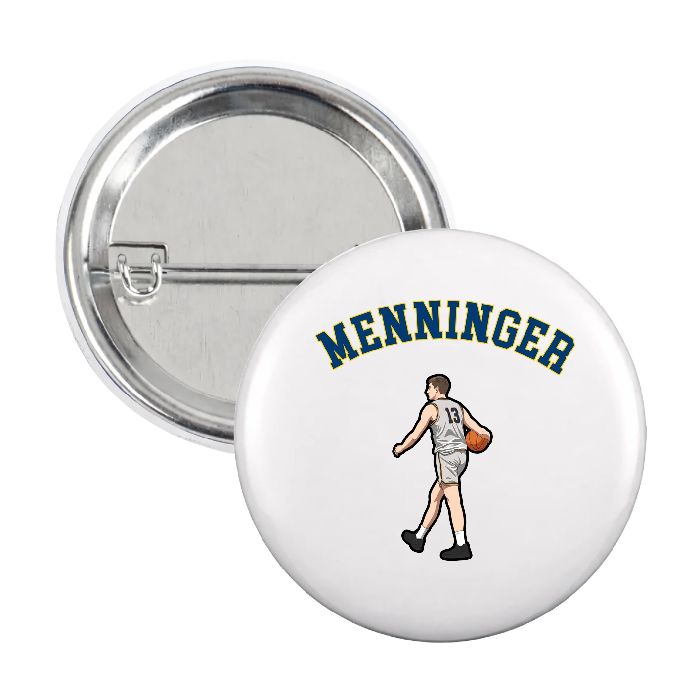 Game Day Button — Shirsey Arch in White