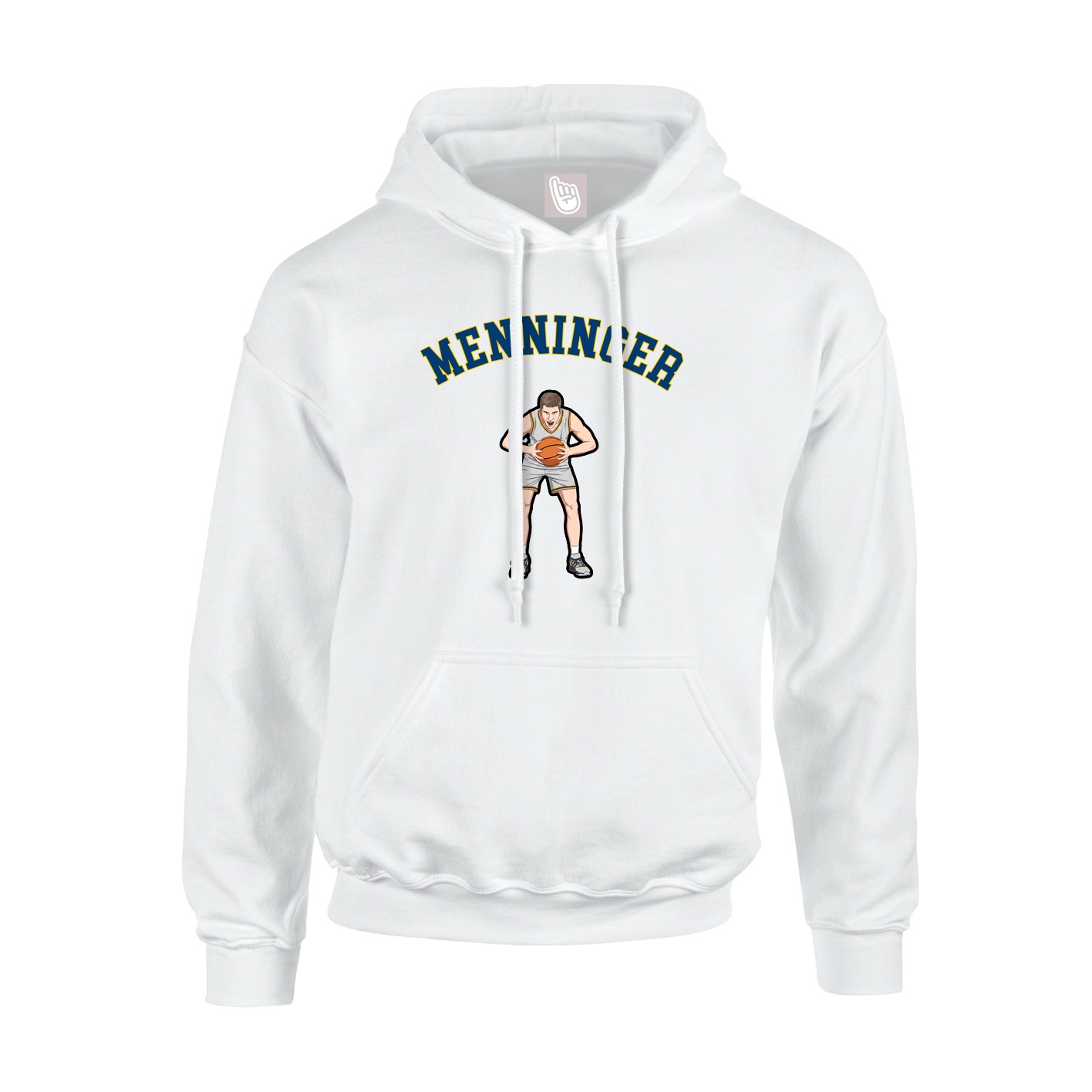 Hoodie — Shirsey Arch in White