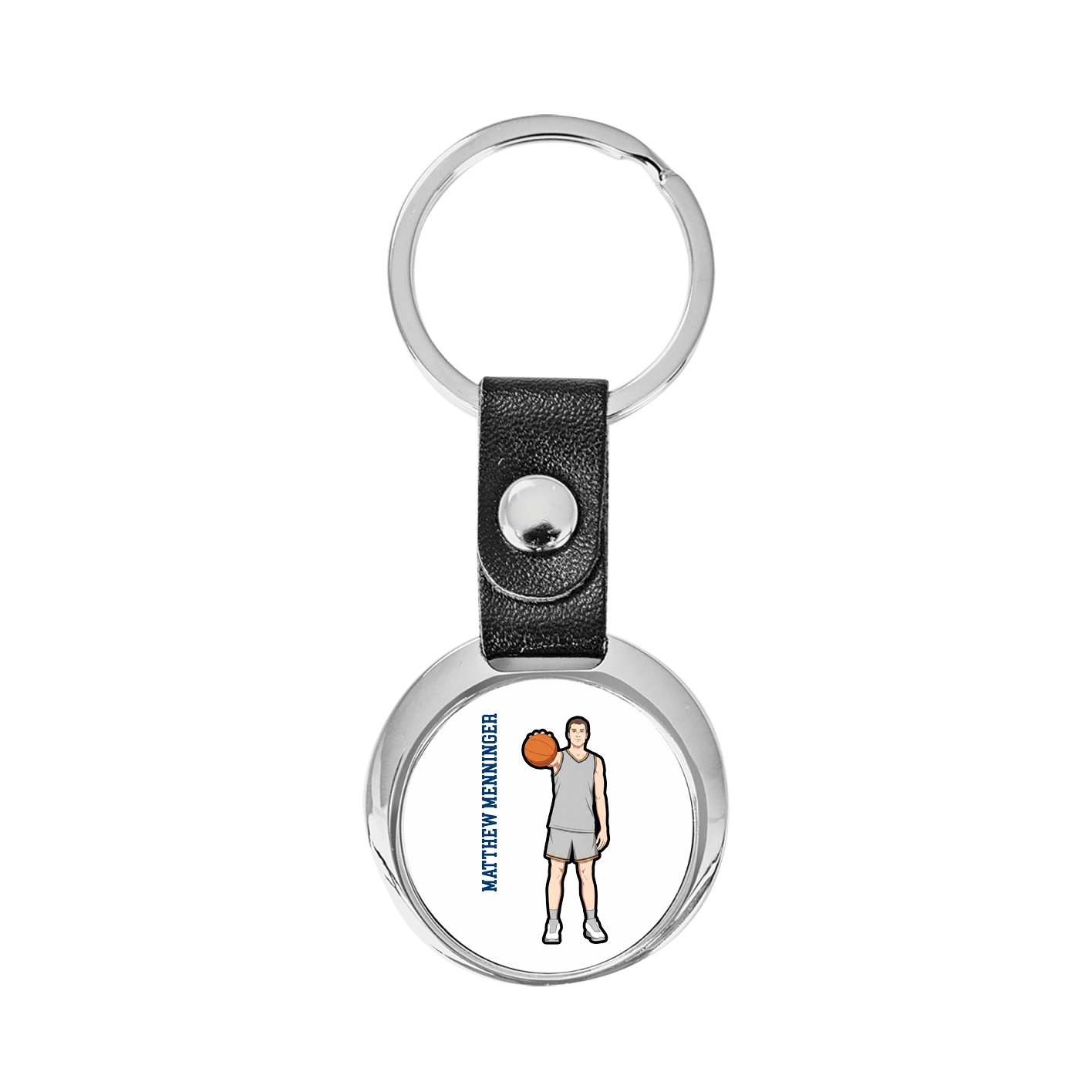 Key Chain — Name Vertical in Classic