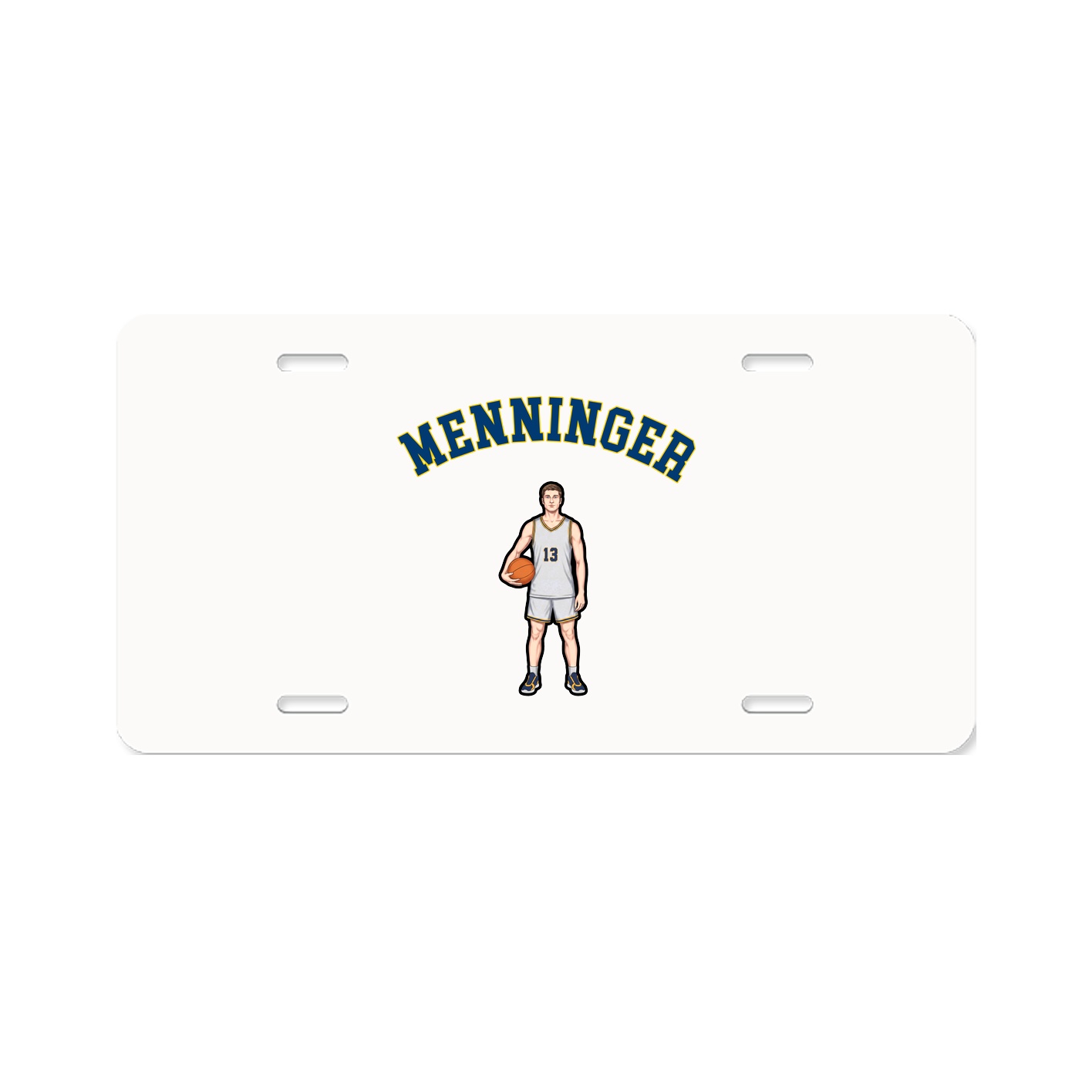 License Plate — Shirsey Arch in Classic