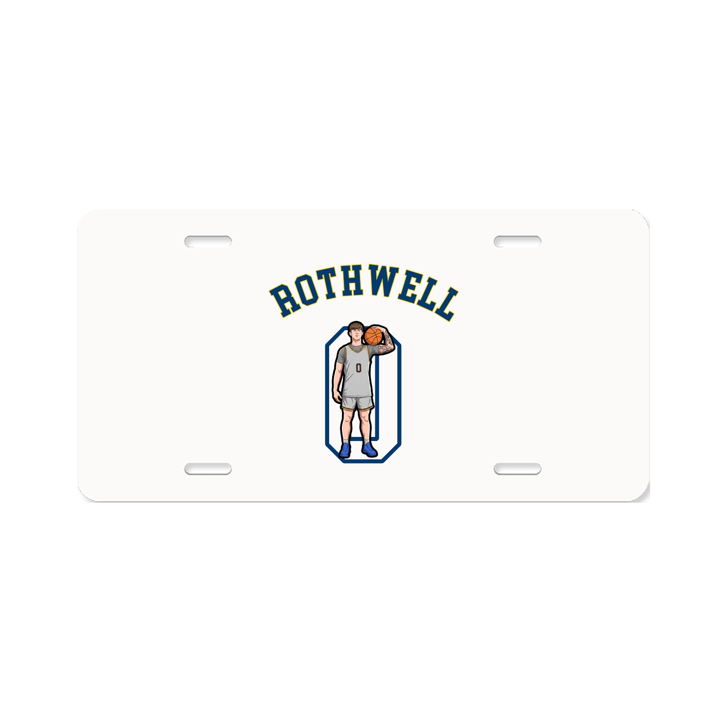 License Plate — Shirsey Arch in Classic