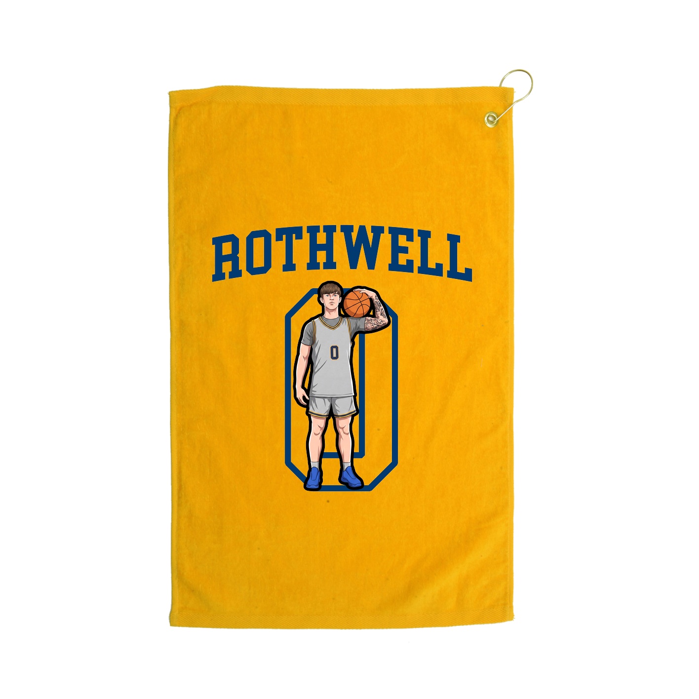 Golf Towel — Shirsey in Gold