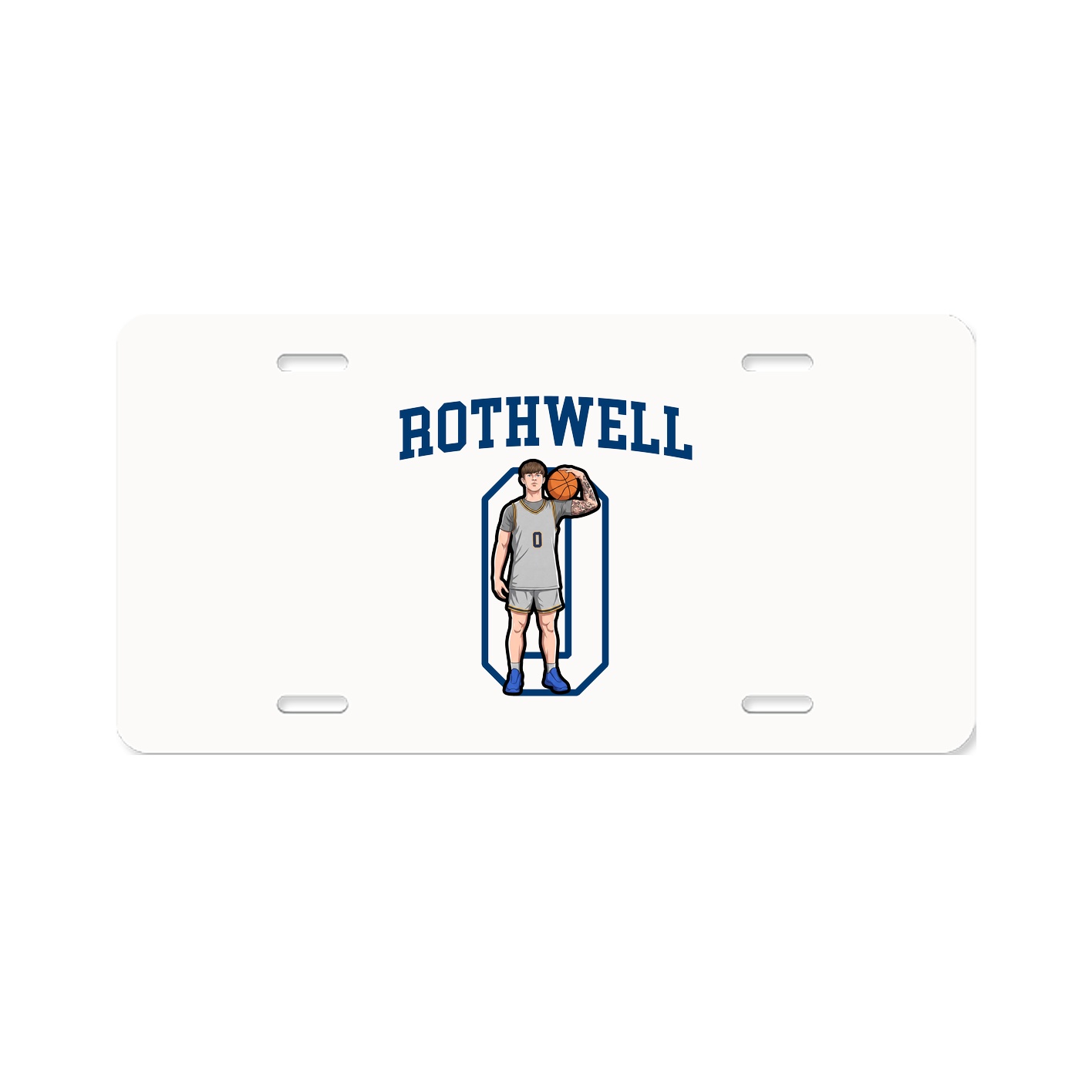License Plate — Shirsey in Classic