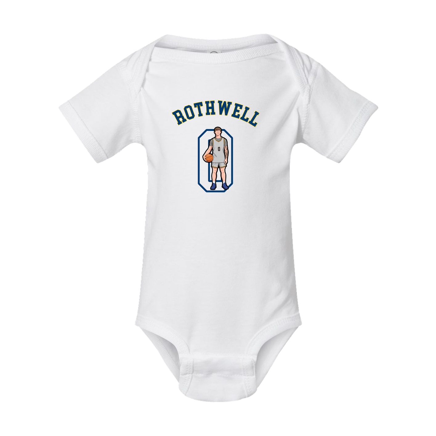 Baby Onesie — Shirsey Arch in White
