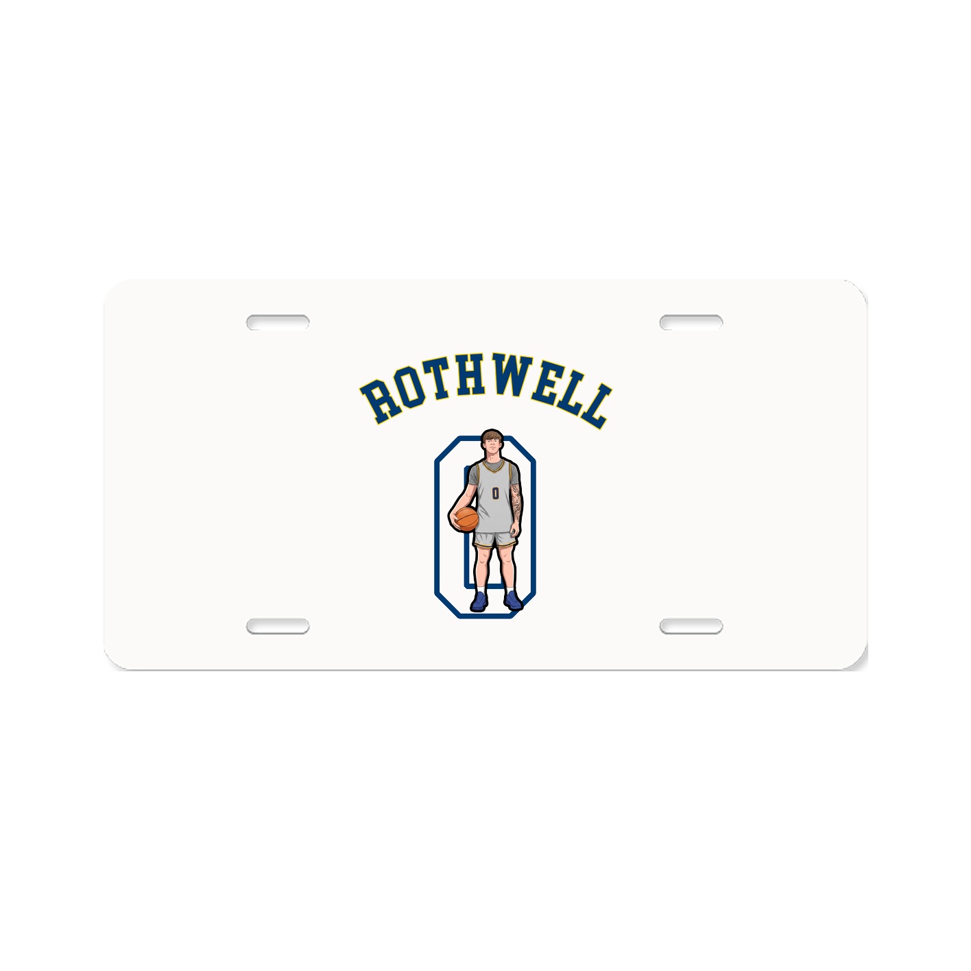 License Plate — Shirsey Arch in Classic