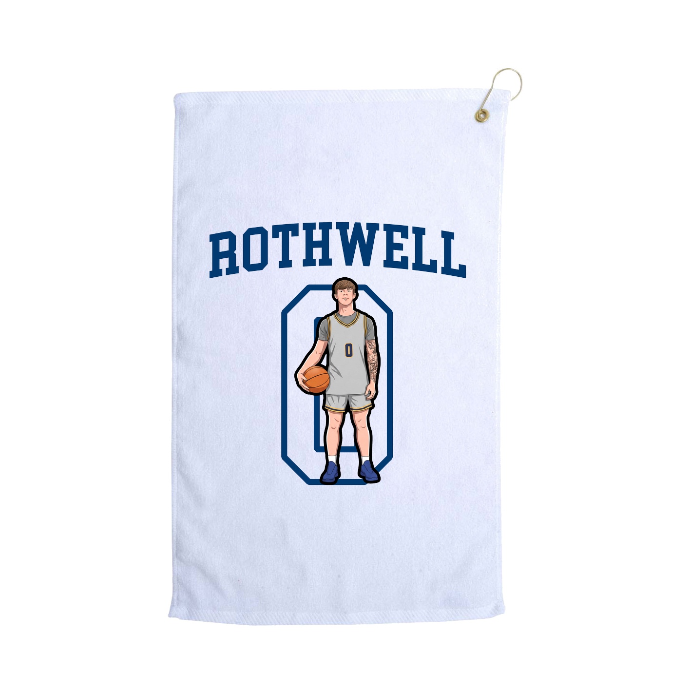 Golf Towel — Shirsey in White