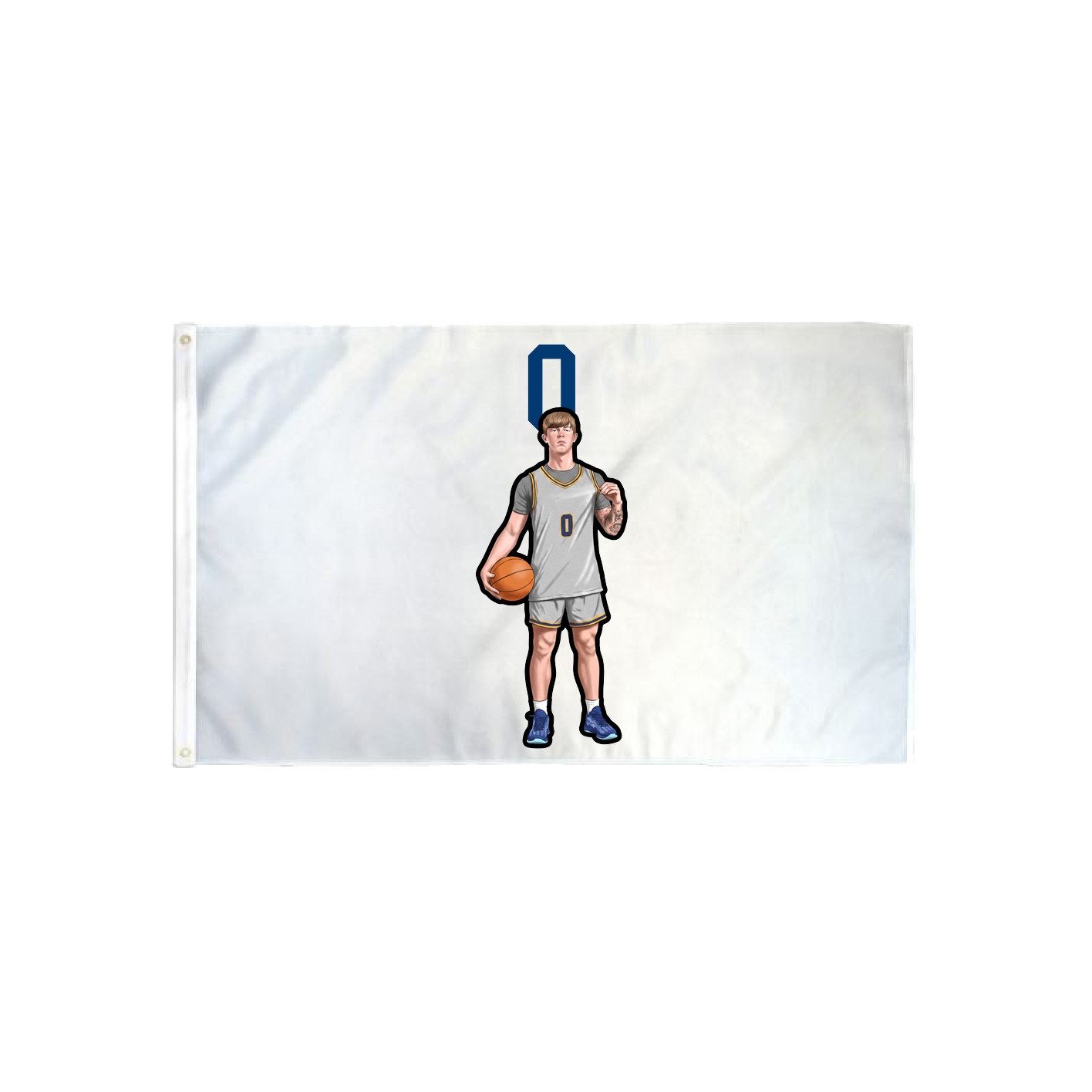 3x5 Flag — Number Top in Classic